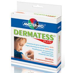 GARZA DERMATESS PLUS 10X10 12 PEZZI - Farmacia Grosotto