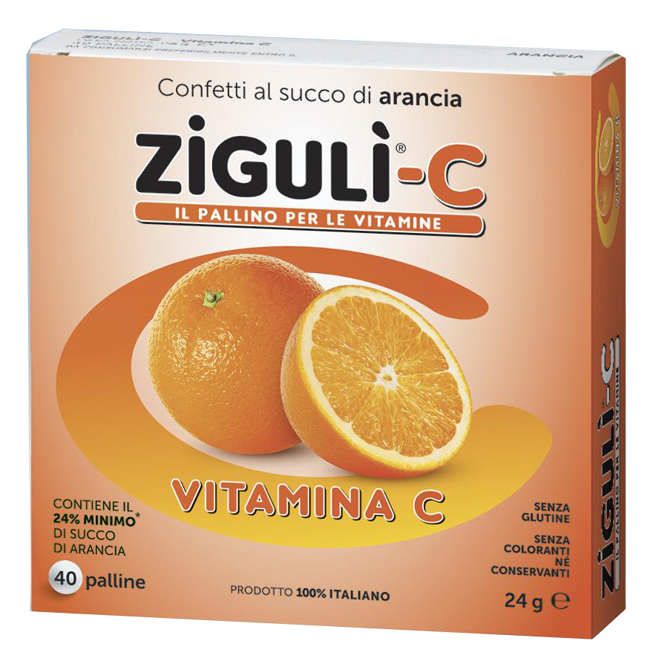 ZIGULI C ARANCIA 40 CONFETTI 24 G - Farmacia Grosotto