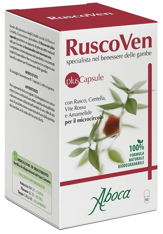 RUSCOVEN PLUS 50 CAPSULE - Farmacia Grosotto