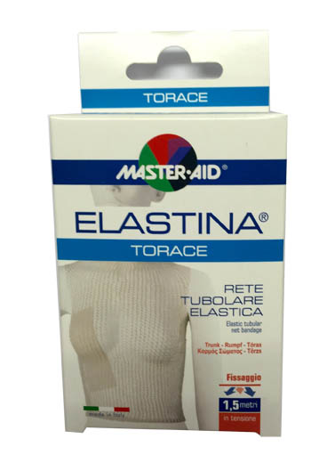 RETE TUBOLARE ELASTICA IPOALLERGENICA MASTER-AID ELASTINA TORACE 5 MT IN TENSIONE CALIBRO 8 CM - Farmacia Grosotto