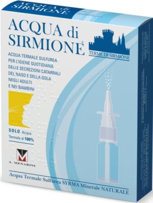 ACQUA SIRMIONE MINERALE NATURALE 6 FIALE 15 ML - Farmacia Grosotto