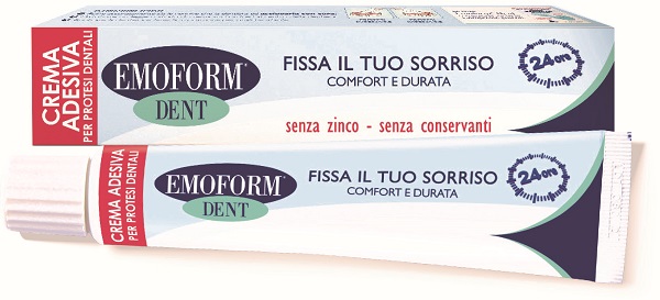 EMOFORM DENT CREMA ADESIVA PER PROTESI DENTALE 45 G - Farmacia Grosotto