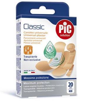 CEROTTO PIC CLASSIC MIX ANTIBATTERICO 20 PEZZI - Farmacia Grosotto