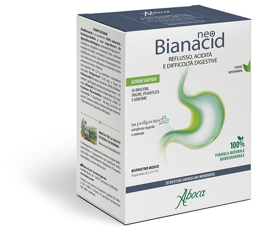 NEOBIANACID 20 BUSTINE MONODOSE 1,55 G - Farmacia Grosotto