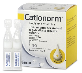 CATIONORM GOCCE 30 FIALE MONODOSE DA 0,4 ML - Farmacia Grosotto
