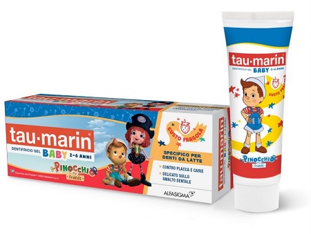 TAU MARIN DENTIFRICIO BABY PINOCCHIO 50 ML - Farmacia Grosotto