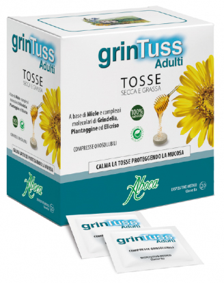 GRINTUSS ADULTI 20 COMPRESSE CON POLIRESIN 1,5 G - Farmacia Grosotto