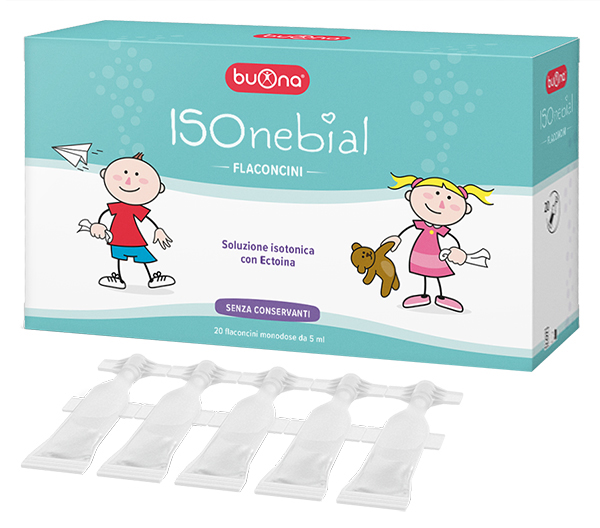 ISONEBIAL FLACONCINI SOLUZIONE ISOTONICA 0,9% CON AGGIUNTA DI ECTOINA 20X5 ML - Farmacia Grosotto
