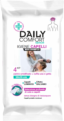 DAILY COMFORT SENIOR PANNI SHAMPOO 4 PEZZI - Farmacia Grosotto