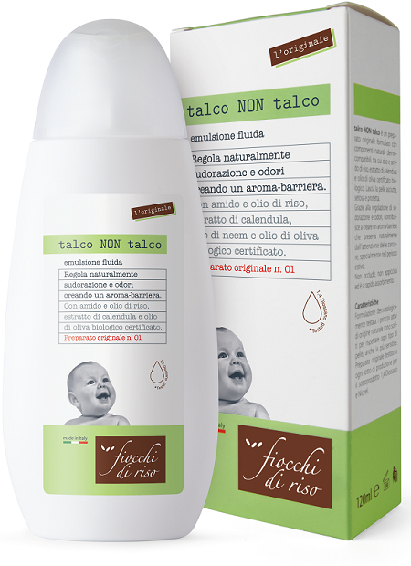 FIOCCHI DI RISO TALCO NON TALCO 120 ML - Farmacia Grosotto