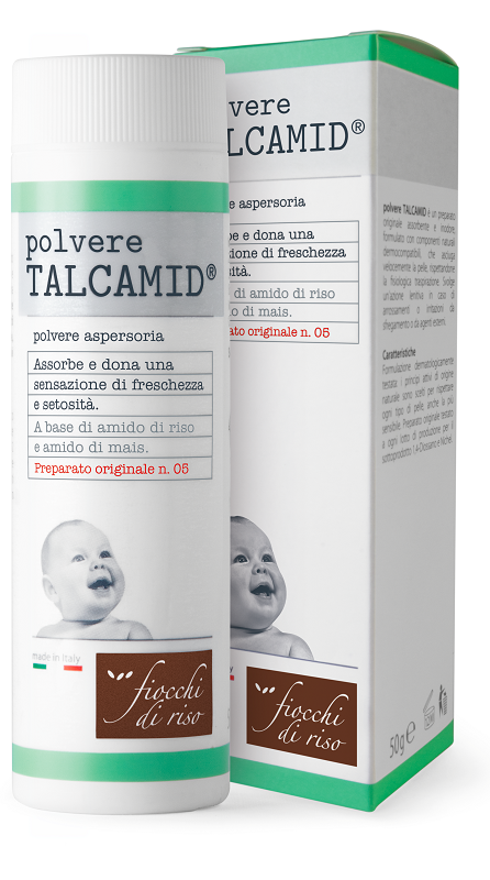 TALCAMID POLVERE FDR 50 G - Farmacia Grosotto