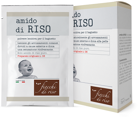 FIOCCHI DI RISO AMIDO DI RISO POLVERE LENITIVO 100 G - Farmacia Grosotto