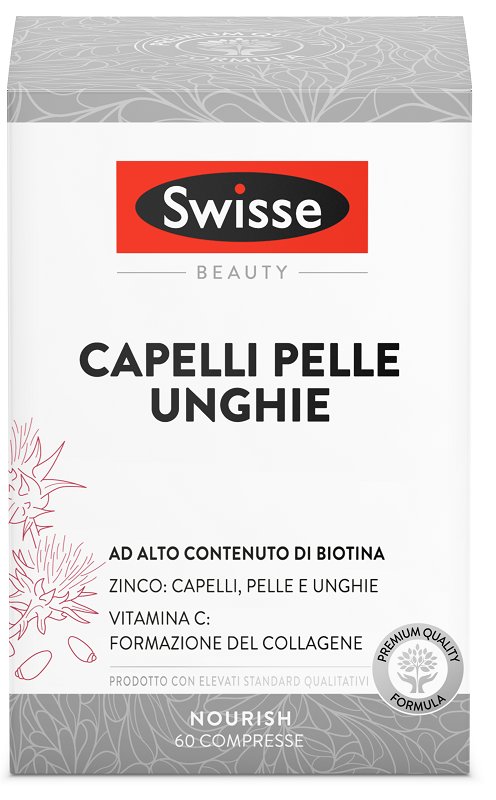 SWISSE CAPELLI PELLE UNGHIE 60 COMPRESSE - Farmacia Grosotto