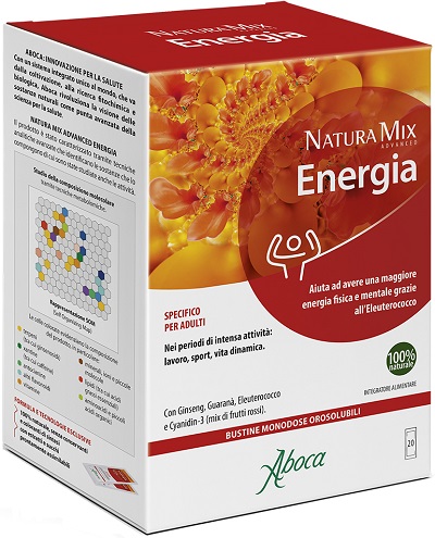 NATURA MIX ADVANCED ENERGIA 20 BUSTINE - Farmacia Grosotto