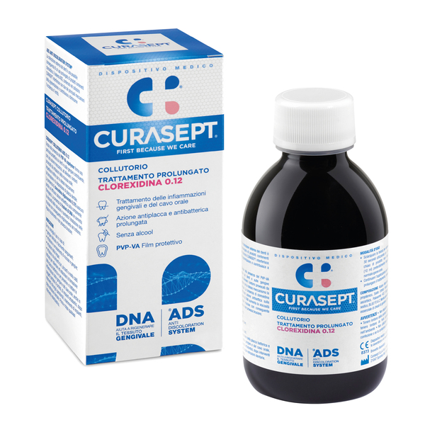 CURASEPT COLLUTORIO 0,12 ADS + DNA 200 ML - Farmacia Grosotto