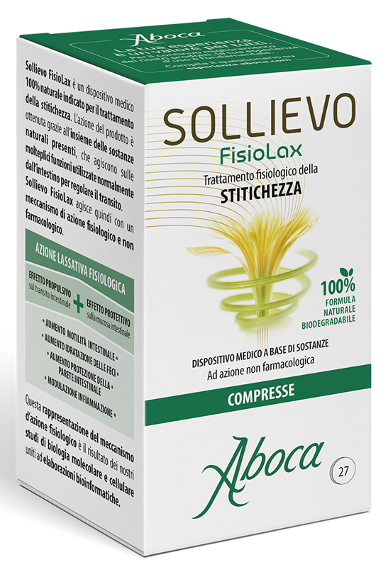 SOLLIEVO FISIOLAX 27 COMPRESSE - Farmacia Grosotto