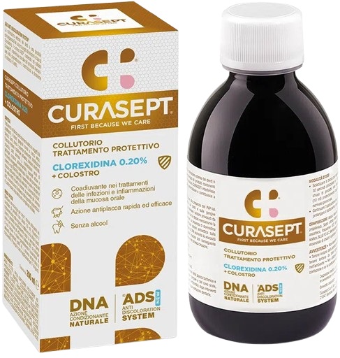 CURASEPT COLLUTORIO ADS DNA TRATTAMENTO PROTETTIVO 200 ML - Farmacia Grosotto