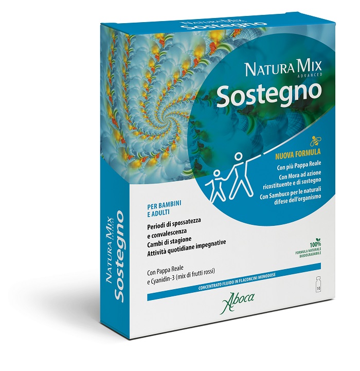 NATURA MIX ADVANCED SOSTEGNO 10 FLACONCINI DA 15 ML - Farmacia Grosotto