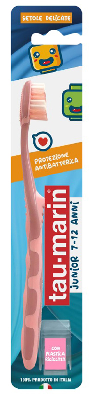 TAU MARIN SPAZZOLINO JUNIOR ANTIBATTERICO 7-12 ANNI - Farmacia Grosotto