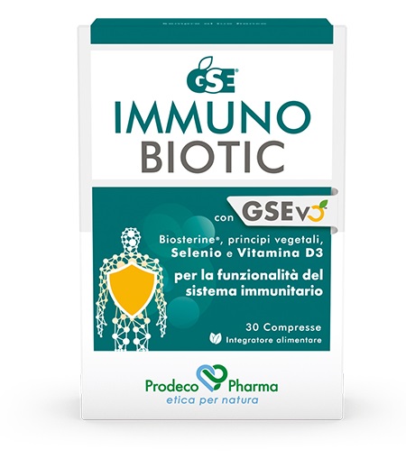 GSE IMMUNOBIOTIC 30 COMPRESSE - Farmacia Grosotto