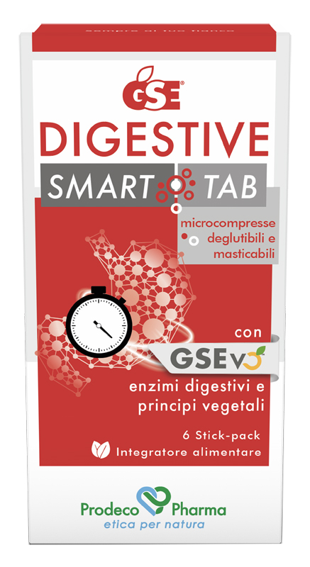 GSE DIGESTIVE SMART TAB 6 STICK PACK - Farmacia Grosotto