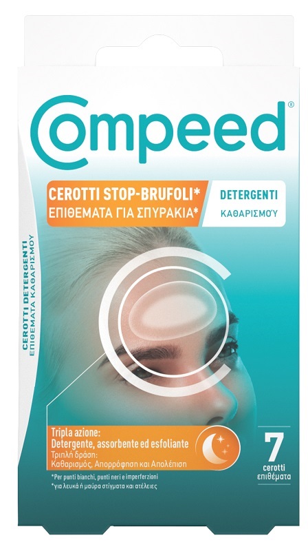 COMPEED CEROTTI STOP BRUFOLI DETERGENTI 7 PEZZI - Farmacia Grosotto