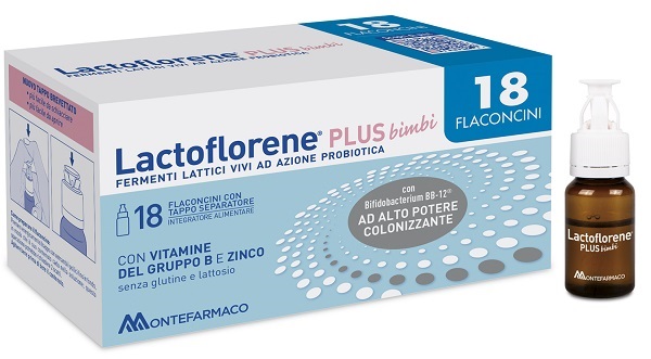 LACTOFLORENE PLUS BIMBI 18 FLACONI - Farmacia Grosotto